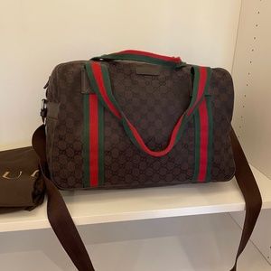 Gucci duffle bag
